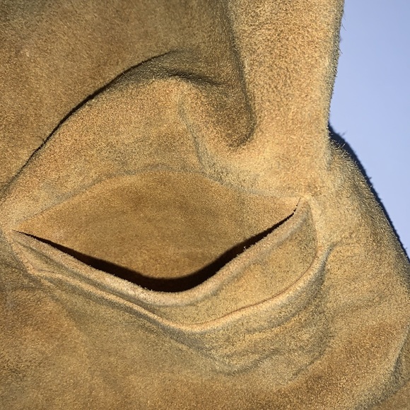 Vintage Suede Sheepskin Cowboy Vest Size Small - Picture 4 of 6